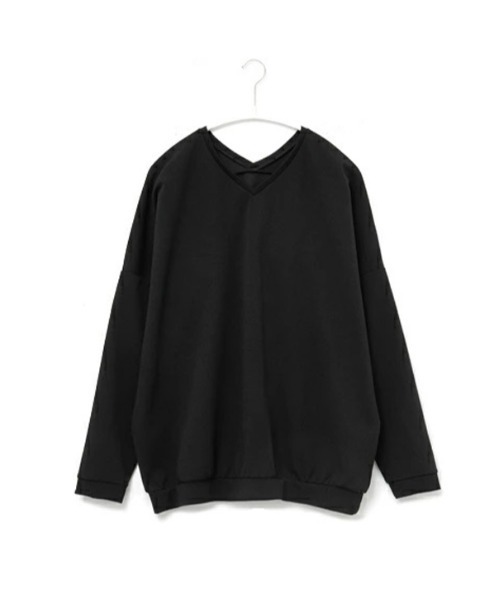 「and it_」 長袖カットソー L スモークピンク レディース_画像6