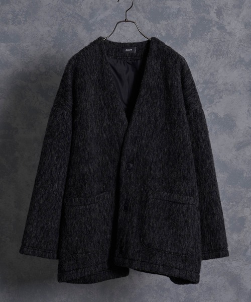 「KUUUPY」 ジャケット SMALL チャコールグレー メンズ_画像7