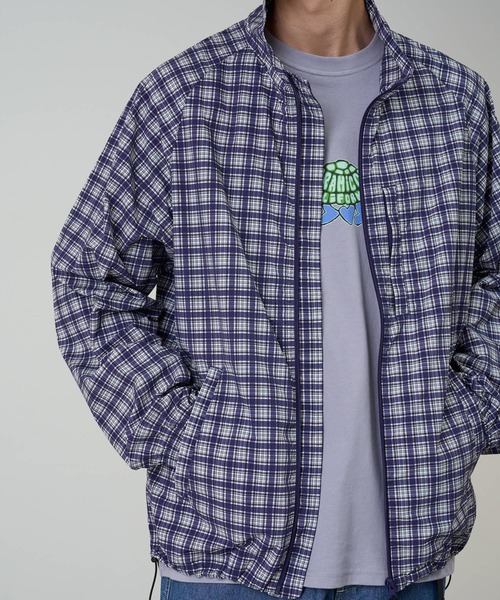 Gramicci（グラミチ） ナイロンジャケット CHECKERED SHELL JACKET
