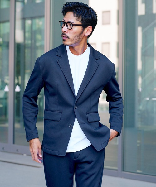 「JIGGYS SHOP」 「roshell」スーツ X-LARGE ブラック メンズ_画像8