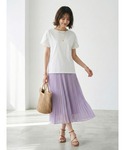 tシャツ 半袖 チューリップ袖 フレアスリーブ...の詳細画像3