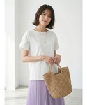 tシャツ 半袖 チューリップ袖 フレアスリーブ...の詳細画像1