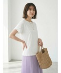 tシャツ 半袖 チューリップ袖 フレアスリーブ...の詳細画像2