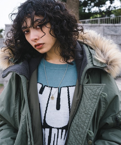 「HUF」 ミリタリージャケット LARGE オリーブ メンズの画像