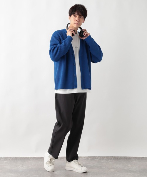 「GLOBAL WORK」 パンツ LARGE チャコールグレー メンズ_画像2