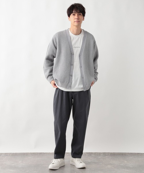 「GLOBAL WORK」 パンツ LARGE チャコールグレー メンズ_画像6