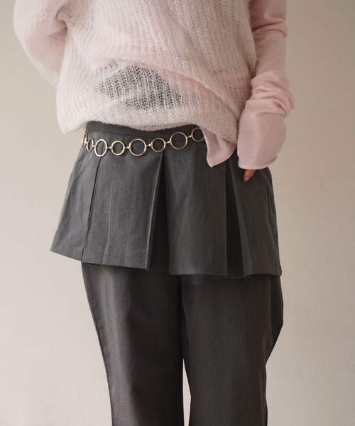 「BARELY BLUE」 ベルト FREE シルバー レディース_画像2