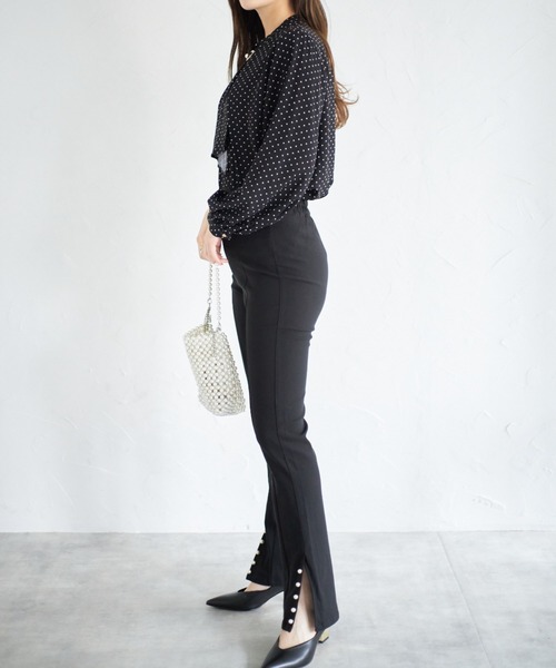 「tocco closet」 パンツ M ブラック レディース_画像5