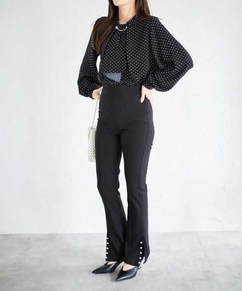 「tocco closet」 パンツ M ブラック レディース_画像8