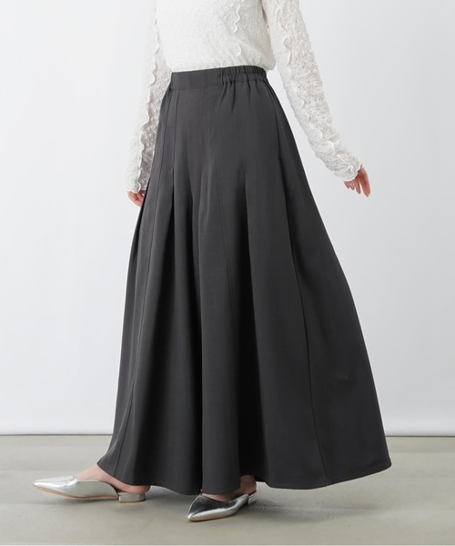 LUCA ルカレディラックルカ　LC/LLL タックブラウス　グレー　日本製 LADY LUCK LUCA（レディラックルカ） ブラウス シャツ LC/LLL