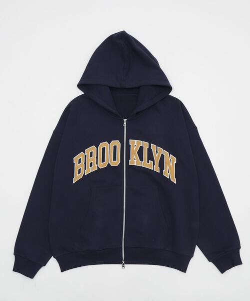 「WEGO」 ジップアップパーカー FREE グリーン レディース_画像2