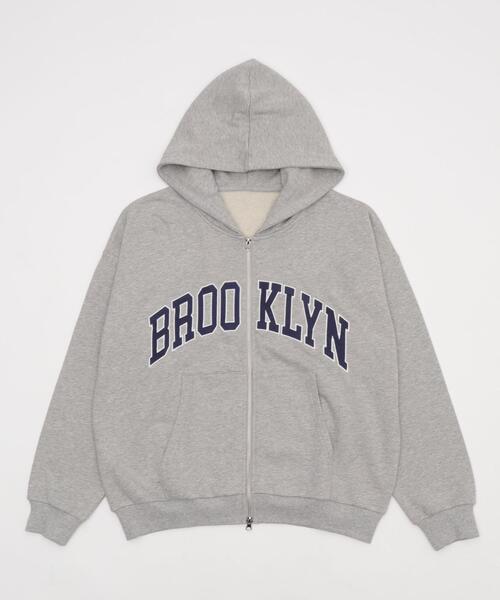 「WEGO」 ジップアップパーカー FREE グリーン レディース_画像5