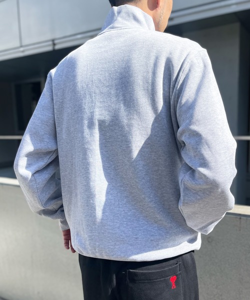 ハイネックサイドジップスウェット LACOSTE（ラコステ） トレーナー スウェット ジップアップ ハイネック