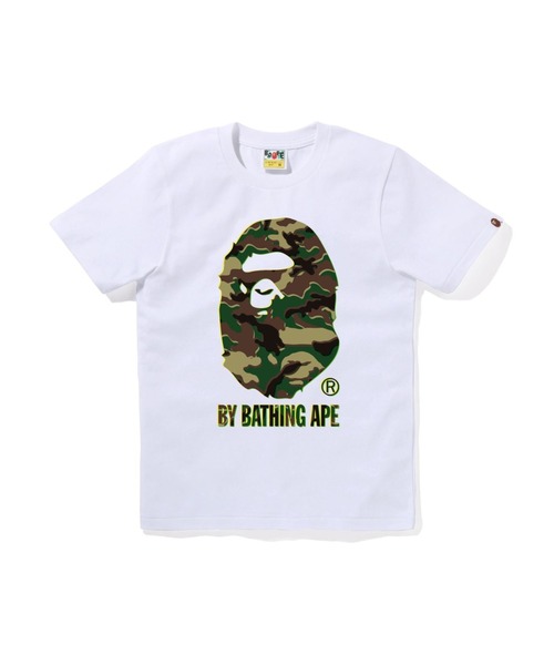 A BATHING APE（アベイシングエイプ） tシャツ GLITCH WOODLAND CAMO