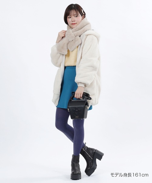 「MARY QUANT」 長袖ニット M アイボリー レディース_画像8