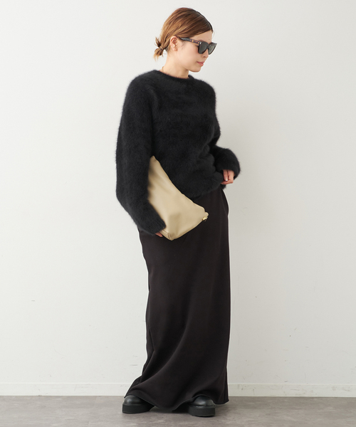 「Deuxieme Classe」 「EVERYDAY I LIKE.」ロングスカート 38 ブラック レディースの画像