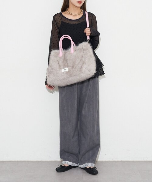 「GRAIN」 2WAYバッグ FREE グレー レディース_画像9