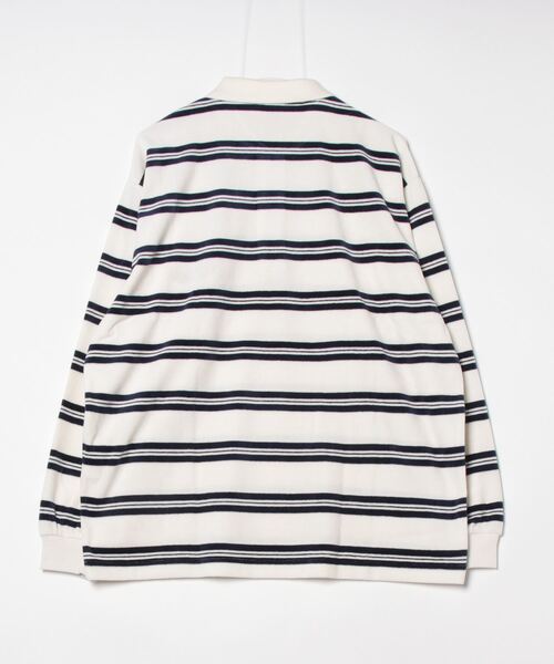 「California General Store」 長袖ポロシャツ X-LARGE オフホワイト メンズ_画像2