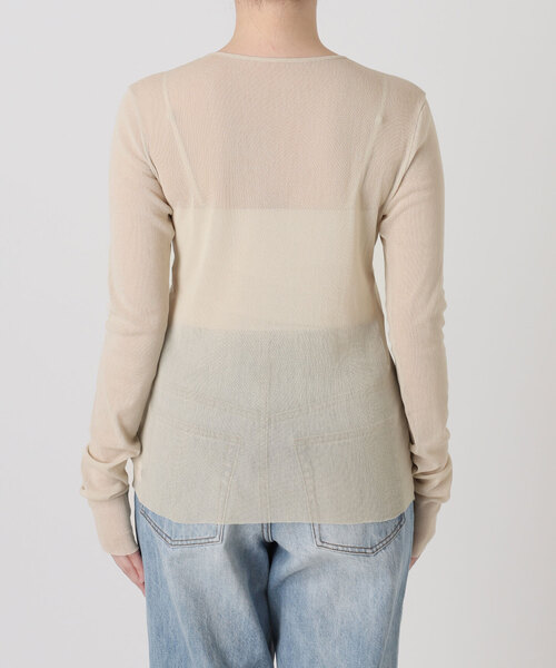 tシャツ 「追加」Mesh Sheer ロンT 6 レディースの画像