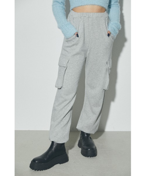 「LAGUA GEM」 スウェットパンツ FREE グレー レディース_画像8