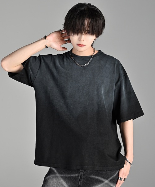 「ADRER」 半袖Tシャツ M グレー メンズ_画像2