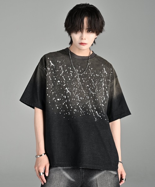 「ADRER」 半袖Tシャツ M グレー メンズ_画像3