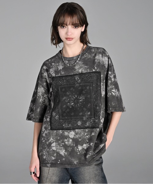 「ADRER」 半袖Tシャツ M グレー メンズ_画像4