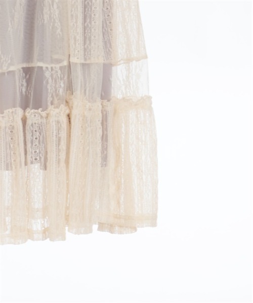 「axes femme」 ノースリーブワンピース MEDIUM グレー レディース_画像8