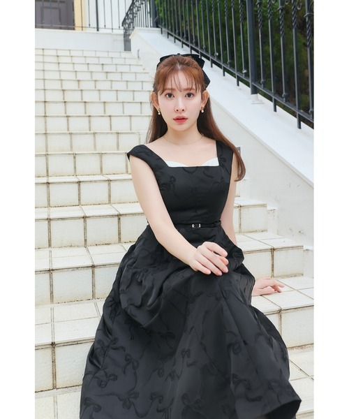 ワンピース Le Lien Jacquard Dress Her lip to ワンピース Le Lien Jacquard Dress : ZOZOTOWN Yahoo!店