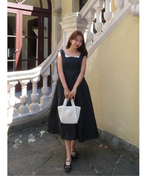 Her lip to ワンピース Le Lien Jacquard Dress : ZOZOTOWN Yahoo!店