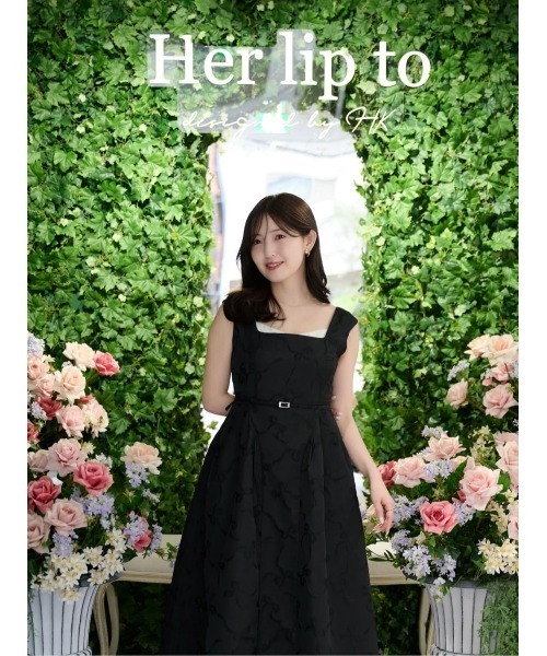 ワンピース Le Lien Jacquard Dressの画像