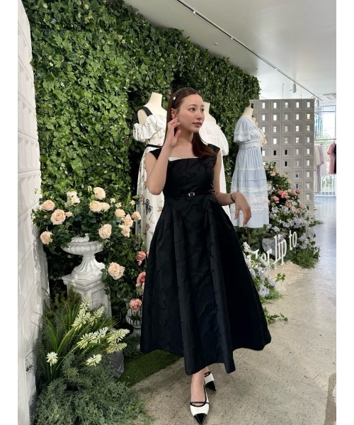 ワンピース Le Lien Jacquard Dressの画像