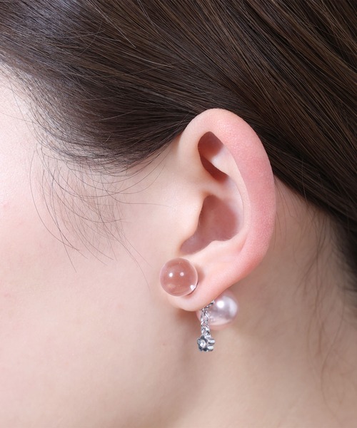 MARY QUANT（マリークヮント） ピアス マリークワント クリアボール