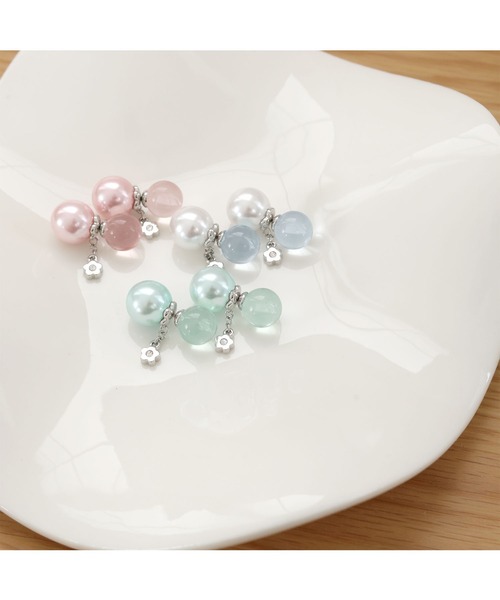 MARY QUANT（マリークヮント） ピアス マリークワント クリアボール