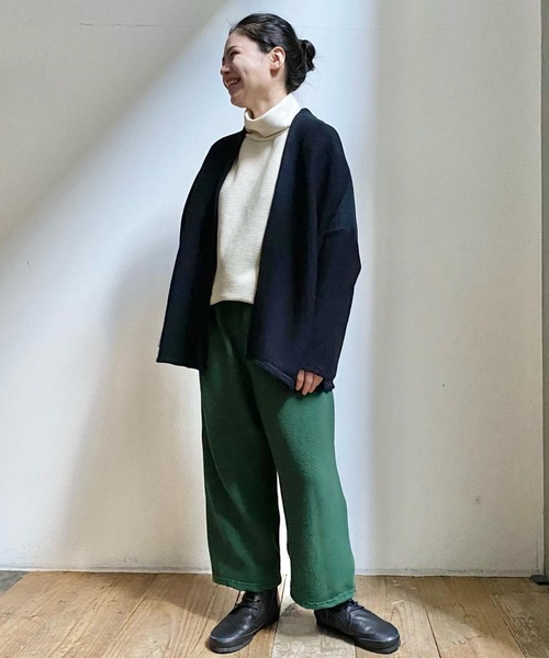 「Plantation」 イージーパンツ M size ライトグレー レディース_画像2