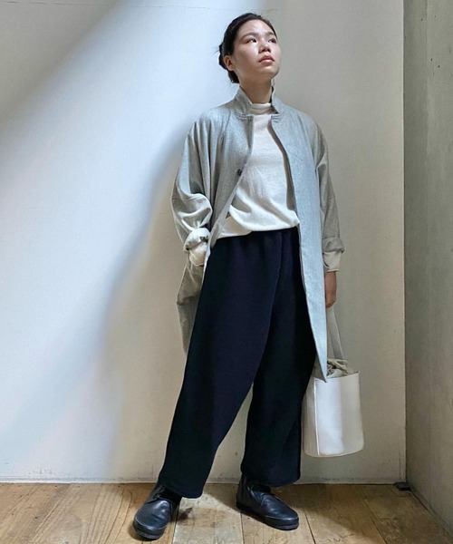 「Plantation」 イージーパンツ M size ライトグレー レディース_画像4