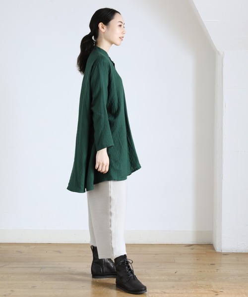 「Plantation」 イージーパンツ M size ライトグレー レディース_画像7