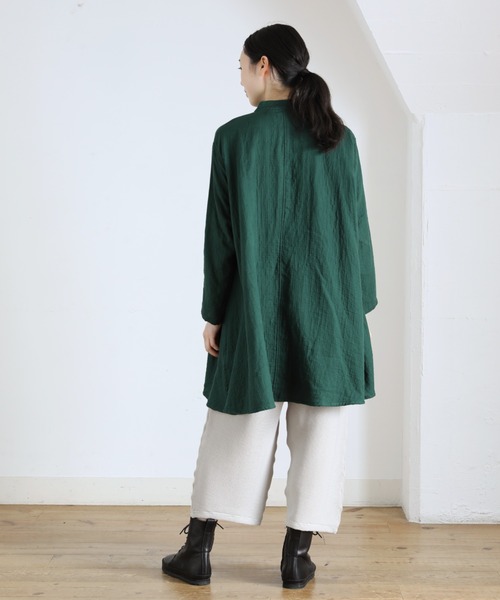 「Plantation」 イージーパンツ M size ライトグレー レディース_画像8