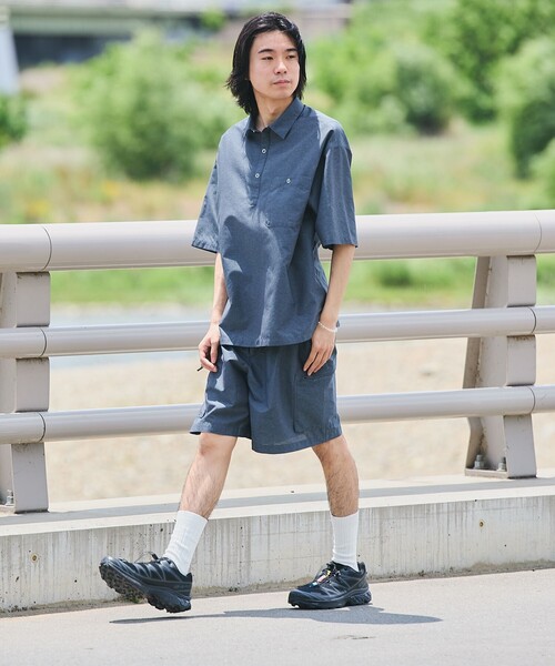 SHIPS（シップス） シャツ 半袖 SHIPS:「セットアップ対応」TEXBRID(R