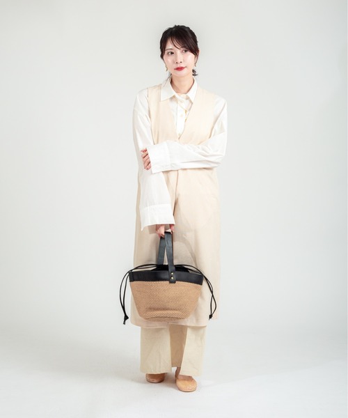 TARANGO（タランゴ） かごバッグ カゴバッグ 「TARANGO」麻ジュート×本