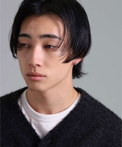 「LION HEART」 ピアス(片耳用) ONE SIZE シルバー×ブルー メンズ_画像8