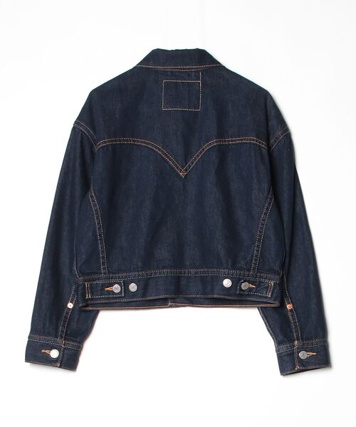 「Levi's」 デニムジャケット S ネイビー メンズ_画像2