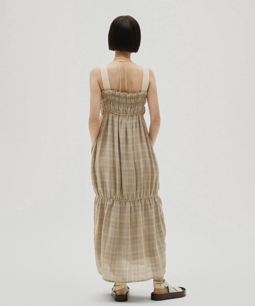 ワンピース TODAYFUL Check Jacquard Dressの画像