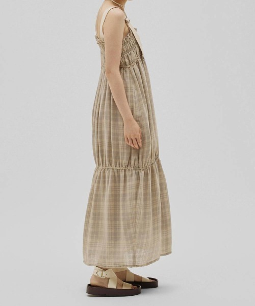 ワンピース TODAYFUL Check Jacquard Dressの画像