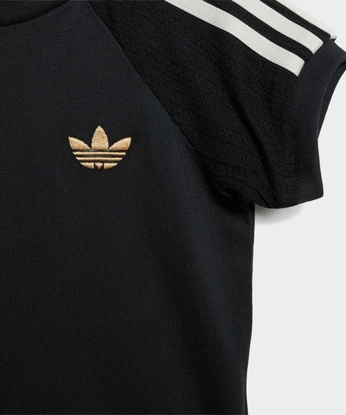 半袖Tシャツ レギンス 上下セット ブラック L adidas（アディダス） ジャージ スリム ニット Tシャツ レギンス 上下