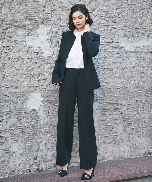 「SMILE ORCHID」 セットアップ L ネイビー レディース_画像5