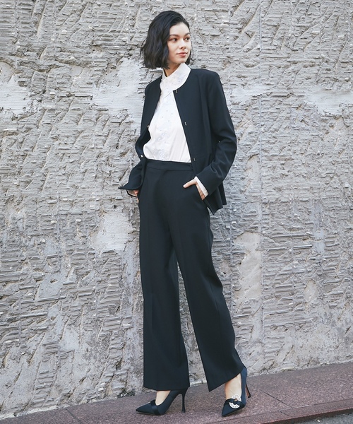 「SMILE ORCHID」 セットアップ L ネイビー レディース_画像6