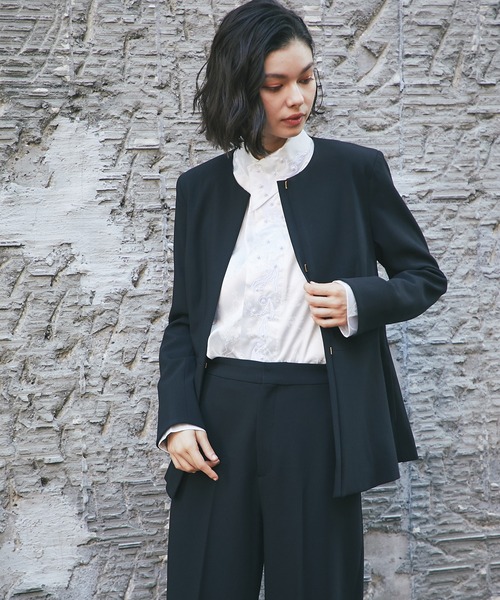 「SMILE ORCHID」 セットアップ L ネイビー レディース_画像9