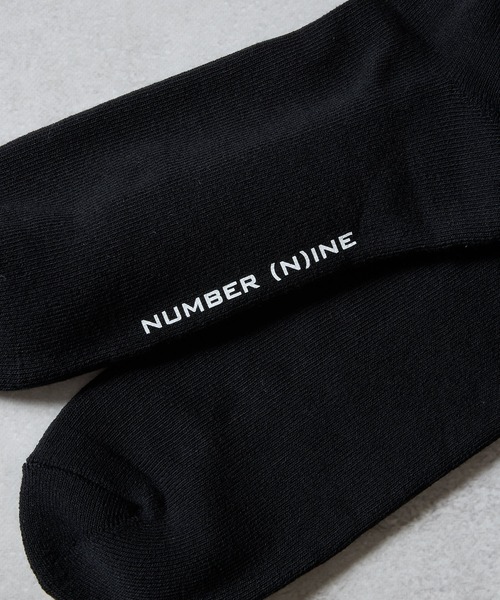 NUMBER (N)INE（ナンバーナイン） ハイソックス 靴下 100% FINE COTTON