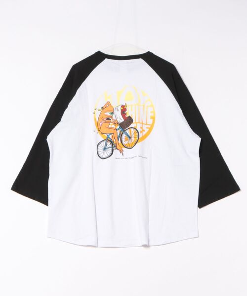 「TOY MACHINE」 長袖Tシャツ X-LARGE ホワイト系その他3 メンズ_画像6